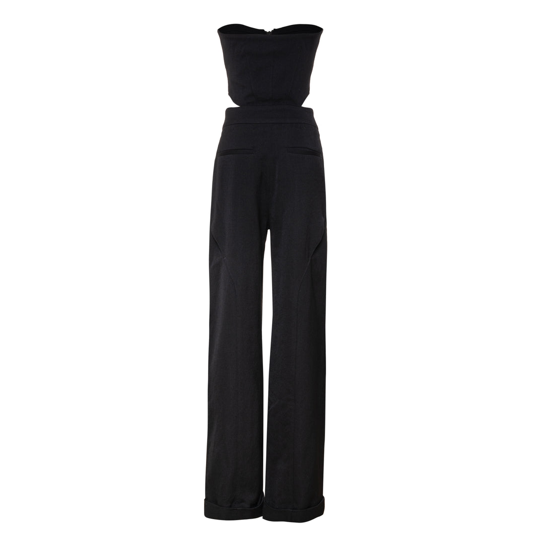 Corset Jumpsuit (Black)