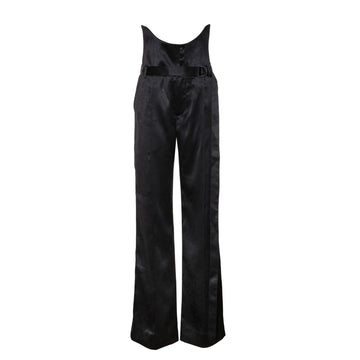 High Waisted Trousers (Glossy- Acetate)