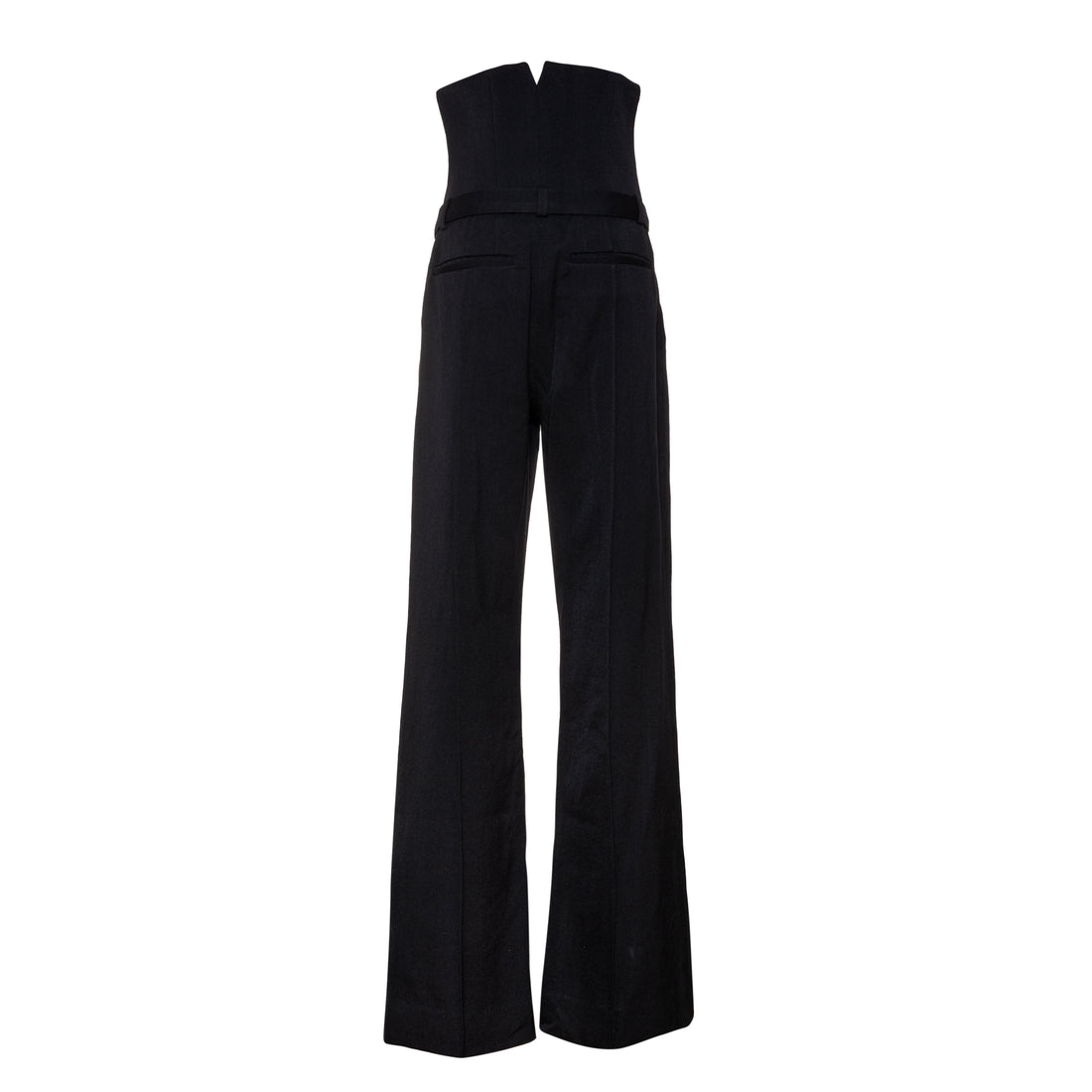 High Waisted Trousers (Matte - Wool)