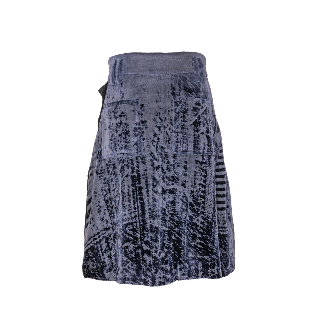 Twisted Flare Skirt (Velet)